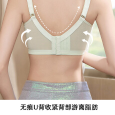 批发清凉神器薄透蜂巢杯蕾丝无痕无钢圈双层侧托聚拢小胸收副乳防下垂