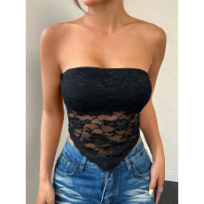 批发亚马逊速卖通1688独立站性感蕾丝抹胸上衣