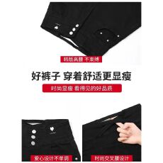 批发黑色辣妹牛仔短裤女夏季薄款新款高腰阔腿宽松显瘦a字超短<b class='q'>热裤</b>子