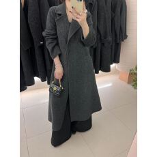 批发2026秋冬新款双面羊绒大衣女长款<b class='q'>韩国</b>外贸时尚设计百搭羊毛呢外套