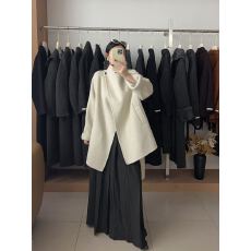 批发2026秋冬新款双面羊绒大衣女短款<b class='q'>韩国</b>外贸时尚设计百搭羊毛呢外套
