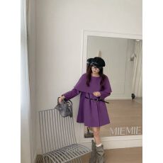 批发2026秋冬<b class='q'>新款</b>双面羊毛大衣女中长款韩国外贸优雅高级腰带毛呢外套