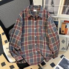 批发特价【实拍 原版质量】<b class='q'>大码</b>女装开衫格子衬衫外套女春秋季上衣