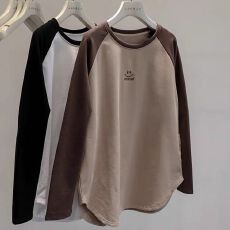 批发(德绒）特<b class='q'>大码</b>300斤插肩袖磨毛T恤刺绣德绒<b class='q'>打底衫</b>女