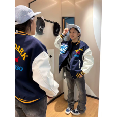 批发官图 特价不减 原版刺绣【双面尼绒-100%涤-500克高街字母棒球<b class='q'>服</b>