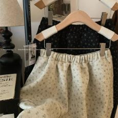 批发百搭甜美清新宽松通勤减龄显瘦百搭碎花2026秋<b class='q'>冬</b>款花苞碎花半身裙