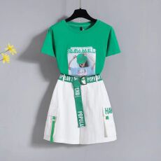 批发套装女秋夏2026新款小个子<b class='q'>气质</b>洋气减龄女生季时尚短裤两件套休闲