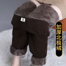 批发加绒加厚雪尼尔<b class='q'>哈伦裤</b><b class='q'>女</b>2026秋冬新款高腰宽松运动裤显瘦休闲裤子