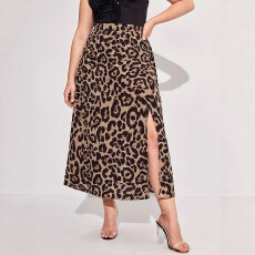 批发新款亚马逊外贸夏季大码半身裙子女式大码服装