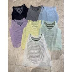 2026新款v领内搭打底条纹蕾丝吊带背心女早秋新款显瘦超好看上衣