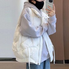 批发羽绒马甲女款女士羽绒马甲女外套短款背心女鸭绒无袖高级感3234