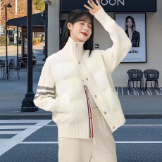 批发羽绒服女高级感女装鸭绒冬季外套女装短款<b class='q'>棒球</b>服新款冬装平湖6622