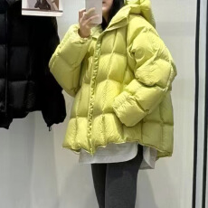 批发羽绒服女款平湖2025新款短款冬季<b class='q'>韩版</b>女装高级感6700