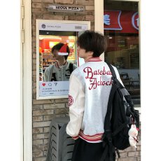 批发美式复古字母刺绣棒球服男女2026年百搭宽松加厚保暖<b class='q'>夹克</b>外套