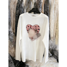 批发<b class='q'>白色</b>内搭可外穿新款2025爆款打底衫长袖上衣女秋冬季宽松磨毛<b class='q'>t</b>恤