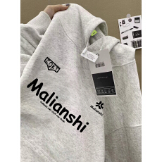 批发重磅纯棉美式潮牌字母连帽卫衣男女情侣装设计感大码宽松慵懒外套