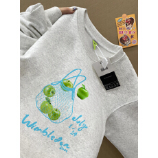 重磅纯棉美式复古套头卫衣无帽男款加绒设计感潮牌慵懒风情侣装