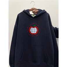 重磅纯棉美式复古高街连帽卫衣男款情侣装加绒加厚oversize春秋