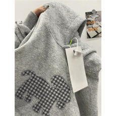 批发重磅纯棉美式复古灰色连帽卫衣男宽松<b class='q'>潮牌</b>oversize加绒银狐绒外套