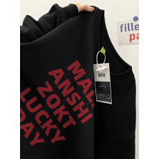 批发重磅纯棉美式高街<b class='q'>潮牌</b>字母圆领无帽卫衣男款加绒加厚长袖上衣冬