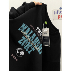 批发重磅纯棉美式复古加绒加厚圆领卫衣男款无帽秋冬设计感<b class='q'>潮牌</b>情侣装