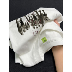 批发重磅纯棉美式潮牌oversize高街<b class='q'>长袖</b><b class='q'>t</b><b class='q'>恤</b>男春季薄款小众设计感上衣