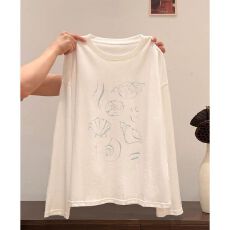 批发雪花冰爽棉<b class='q'>T</b><b class='q'>恤</b>女薄款胖mm大码女装<b class='q'>长袖</b>防晒衣空调罩衫