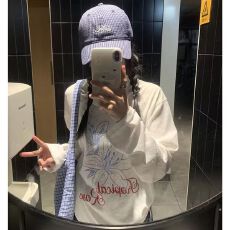 批发 雪花冰爽棉T恤女胖mm大码女装宽松长袖防晒衣空调罩衫