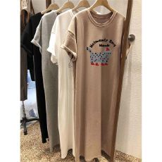 批发95%棉5%氨纶爆款大码女装<b class='q'>连衣裙</b>夏季洋气时尚胖mm宽松上衣
