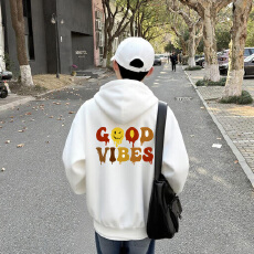 批发420g重磅美式春秋款男士开衫连帽卫衣<b class='q'>港风</b> 一件代发 联系店长