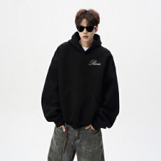 批发<b class='q'>港风</b>文艺重磅卫衣连帽秋季美式男生  一件代发 联系店长