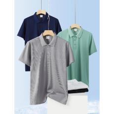 批发短袖polo衫男士翻领t商务<b class='q'>衬衣</b>夏季上衣男女同款一件代发联系店长