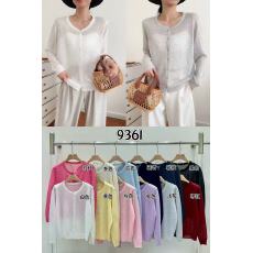 批发韩系圆领领针织<b class='q'>开衫</b>外套女春夏薄款外搭防晒罩衫<b class='q'>糖果</b><b class='q'>色</b>空调衫上衣