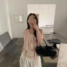 批发韩版褶皱围领无袖衬衫女宽松显瘦设计感小众时尚气质百搭休闲衬衣