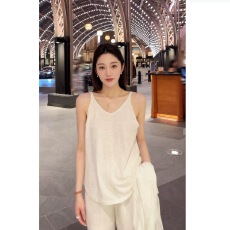 批发40支92棉春夏季吊带背心女大码胖mm<b class='q'>宽松</b>遮肚外穿内搭打底无袖上衣