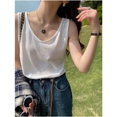 批发棉麻冰丝吊带背心女春夏季新款大码胖mm内搭外穿打底宽松无袖上衣