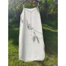 批发100%精梳纯棉 吊带背心裙女大码夏季宽松轻薄内搭中长款打底衬裙