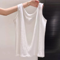 批发棉麻春夏季吊带背心女新款大码胖mm宽松内搭外穿打底无袖冰丝上衣