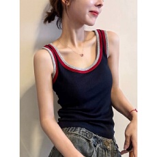 批发40支92棉大码<b class='q'>吊带</b><b class='q'>背心</b>女春夏季新款胖mm内搭修身外穿打底无袖上衣