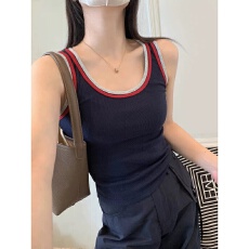 批发40支9棉春夏季<b class='q'>大码</b>吊带背心女新款胖mm修身内搭外穿打底无袖上衣