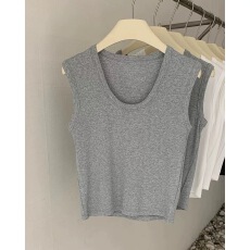 批发40支92棉吊带背心女春夏大码内搭外穿修身打底遮副乳无袖<b class='q'>T</b><b class='q'>恤</b>上衣