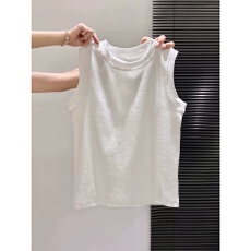 批发40支92棉圆领吊带背心女春夏大码内搭修身外穿打底遮副乳无袖上衣