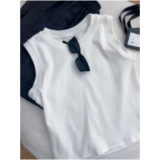 批发40支92棉圆领吊带背心女春夏大码外穿内搭打底遮副乳T恤无袖上衣