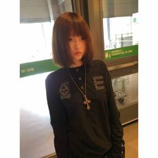 批发-美式<b class='q'>街头</b>亨利领长袖女早秋骷髅头t恤修身显瘦亚文化上衣y2k