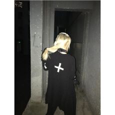 批发-美式复古辣妹设计感小众不规则开衫女秋新款慵懒风显瘦外套