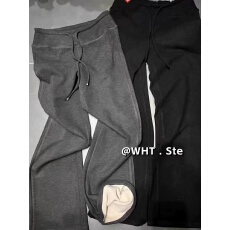 批发tabu她步冬季韩系加绒厚款软糯直筒休闲裤女高腰辣妹长裤子