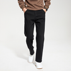 批发纯棉水洗多色加绒加厚宽松直筒<b class='q'>休闲</b>裤简约时尚<b class='q'>商务</b>通勤加绒<b class='q'>休闲</b>裤