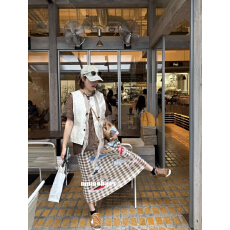 批发褶家“沙滩派对”夏日趣味海边派对褶褶设计感半身裙