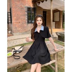 批发｜外套+<b class='q'>背心裙</b>｜夏装高级短袖外套吊带长裙纯欲复古短裙子两件套