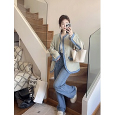 批发小香风<b class='q'>西装外套</b>女春秋款设计感小众美式复古高级感chic港风上衣潮